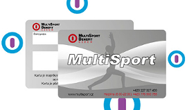 Karty MULTISPORT Benefit již také v našich střediscích