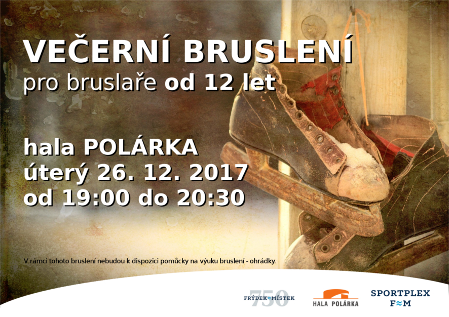 Prosincové bruslení „pro velkoše“