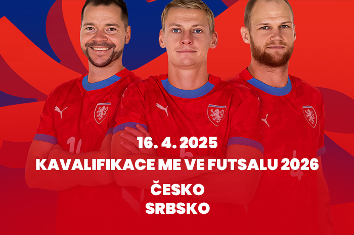 Futsalová kvalifikace EURO 2026 – ČESKO–SRBSKO