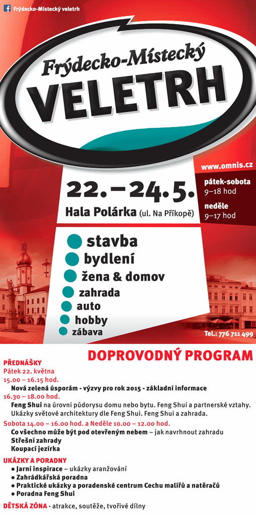 9. ročník Frýdecko-Místeckého veletrhu v nové Hale Polárka