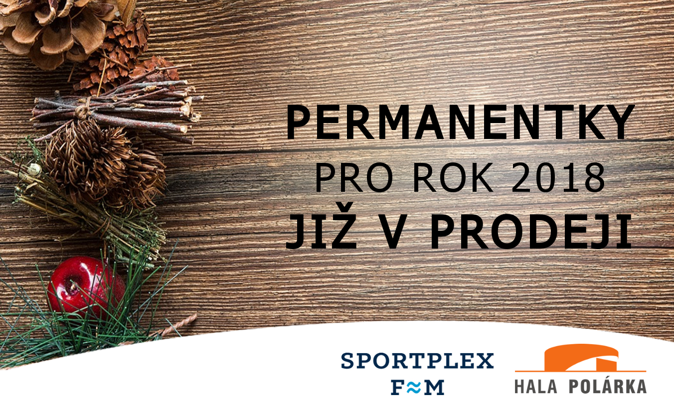 Permanentky na rok 2018 již v prodeji